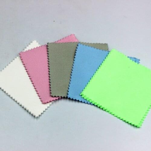 50pcs individually packaged Sterling Silver Cleaning Cloth Polishing Cloth Soft Clean Wipe Wiping Cloth Of Silver Jewelry Tools