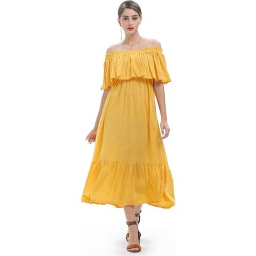 Летние платья бохо AIBODUO China At AliExpress