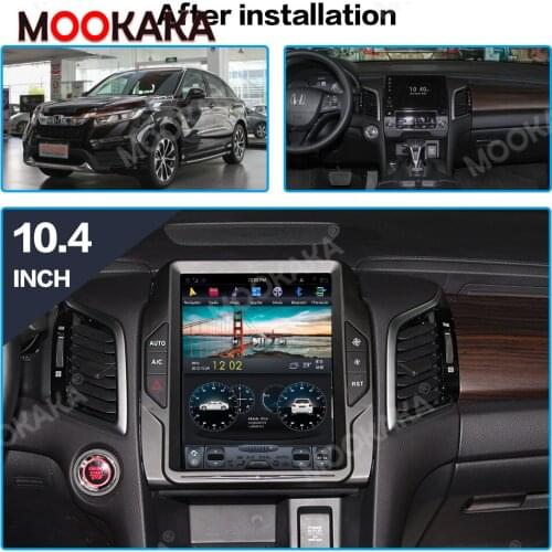 For HONDA AVANCIER 2017+ Tesla Screen Android PX6 Car Multimedia Radio Stereo Player GPS Navigation Head Unit DSP Carplay No Dvd