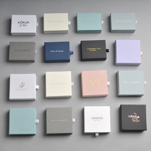 Sample Jewelry Box Jewellery Packaging and Pouch Display Samples