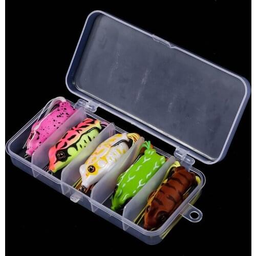 Bionic Thunder Frog Sub Soft Box Black Fish Killing Simulation Bait Carp Lures Fishing Gear Pesca Isca Artificial Peche Bait