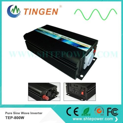 Power inverter 12V to 220V Pure sine wave output off grid tie system 800W TEP-800W for home system use fast delivery