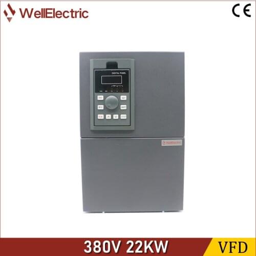 VFD Inverter 22KW 380V V/F control for Motor Speed Control Frequency Inverter 22KW