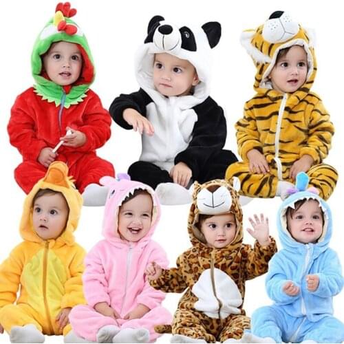 Hot Cute Infant Romper Baby Boys Girls Jumpsuit Newborn Clothing Hooded Toddler Baby Clothes Cartoon Rabbit Romper Baby Costumes