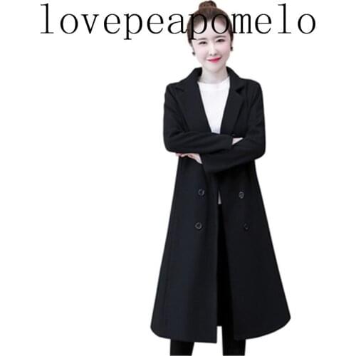 Женские черные пальто Lovepeapomelo China At AliExpress