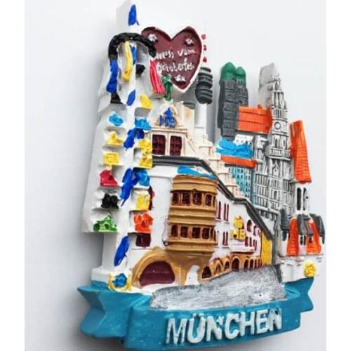 Munich, Germany Fridge Magnets Tourism Souvenirs Refrigerator Magnetic Sticker