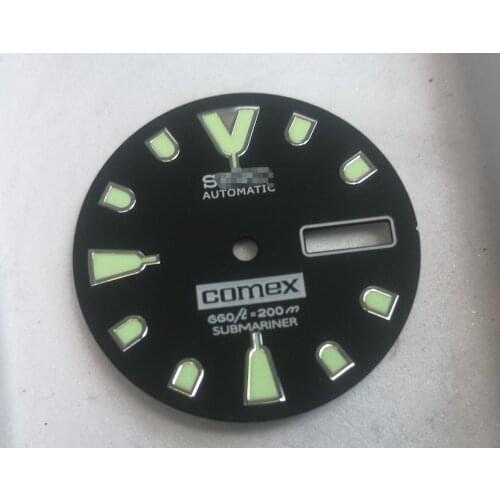 NH35A movement SKX007/009 water ghost modified SBBN033/SBDX017 Japanese super C3 luminous dial