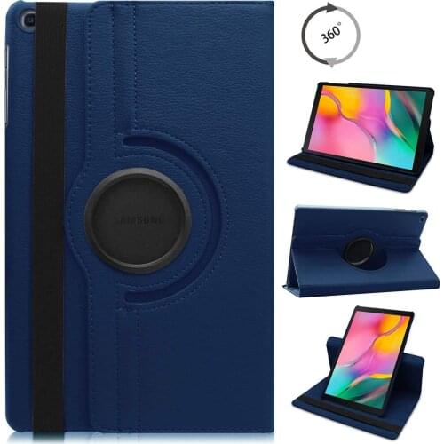 NEW 360 Degree Rotating Smart PU Leather Case For Samsung Galaxy Tab S6 Lite 10.4 SM P610 SM P615 Tablet Funda Capa Cover