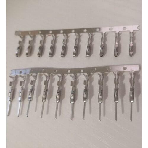 10/20/50/100sets/lot Male and Female Crimp Terminals (Pins) For Repair Wire Contact Terminal For BMW 61131393723 61131383776