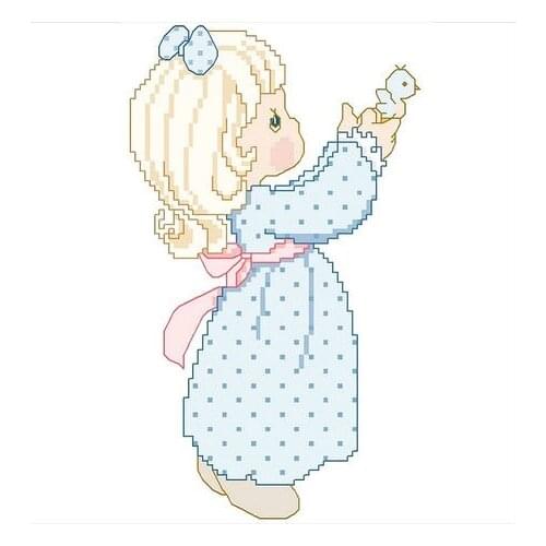 Embroidery Package Free Shipping Cross Stitch Kits Free the Birds Girl