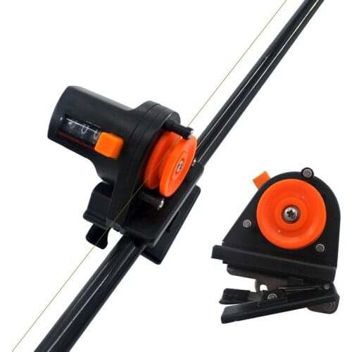 Sea Fishing Road Sub-fishing Line Counter Meter Counter on-line Tangled Thread Gauge 999 Meters Fishing Equipment Accessories