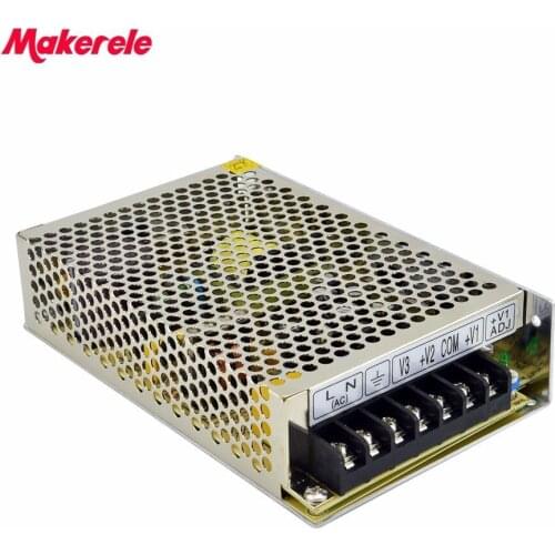 Triple Output Switching Power Supply ac to dc 75w triple output net-75d dc output 5V 24V 12V 100 ~ 240V AC input