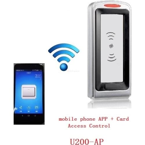 U200-APP Access Control ,Simple Proximity Access Control Card Reader comes with two master cards