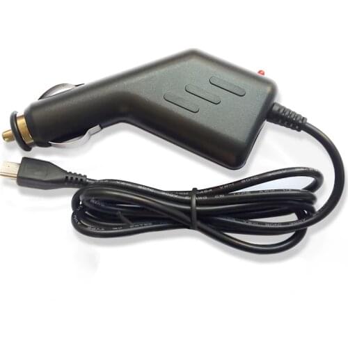 Universal Car mini USB Charger Power Adapter For Garmin Nuvi GPS/ Portable Car navigation Black car charger adapter