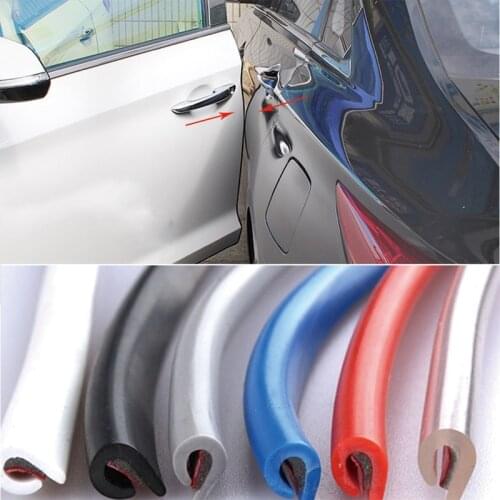 Universal Car Door Anti Scratch Protector Strips Guards Trim Moulding Protection strip Sealing Anti-rub DIY Car-styling