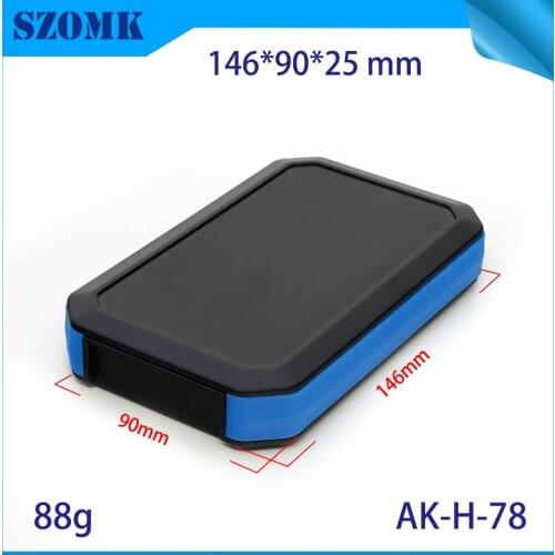 10 pcs 146*90*25mm waterproof plastic enclosure electronics box control enclosure for pcb szomk new plastic instrument housing