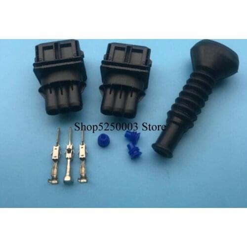 3 pin male 1-962581-1 EFI waterproof Fuel Injector auto connector EV1 3.5mm automobile power timer JPT wire auto connector