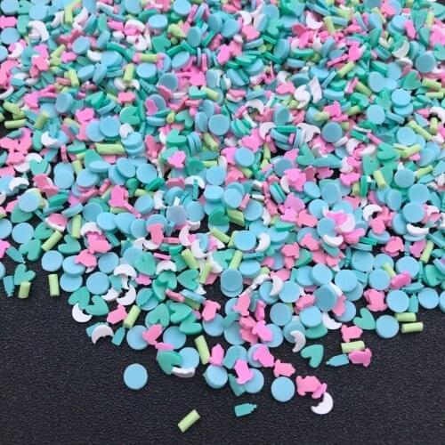 20g/Lot Hot Selling Clay Mix Designs Slice, Cute Colorful Sprinkle for Crafts Making, Phone Deco, DIY Slime Filling