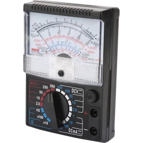 Analog Pointer Multimeter Multitester AC DC Voltage Resistance Testing Instrument Pointer Multimeter