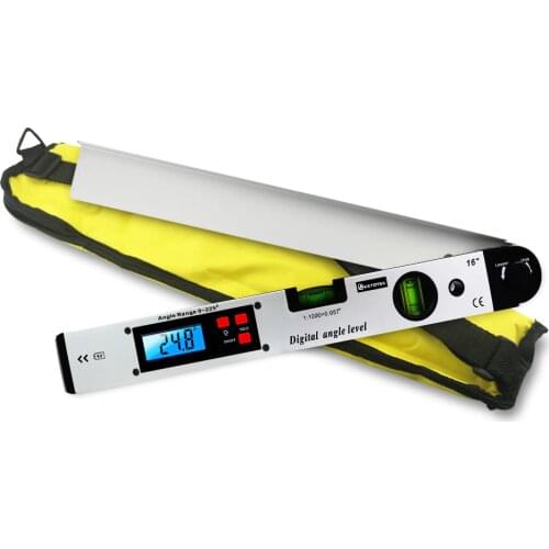 0-225 degree Digital Angle Level Meter Gauge 400mm 16inch Electronic Protractor free shipping
