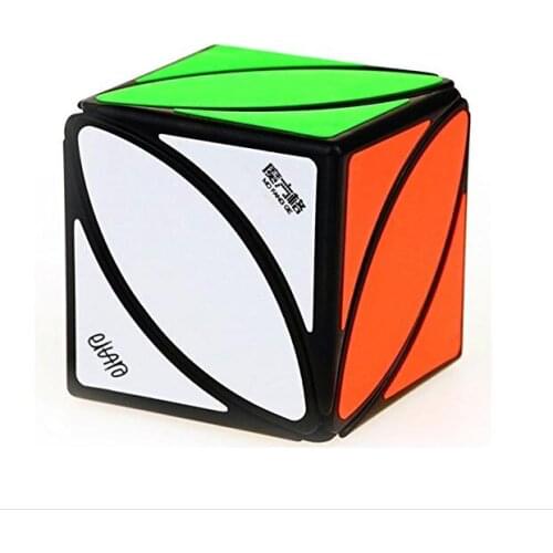 Cuberspeed Qiyi Mofangge Ivy Cube FengYe Cube Puzzles Eitan Ivy Leaf Cube Black