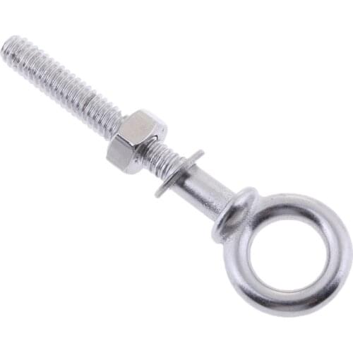 Long Lifting Eye Bolt X 40mm Stainless Steel 304 Nut Washer Boat Shade