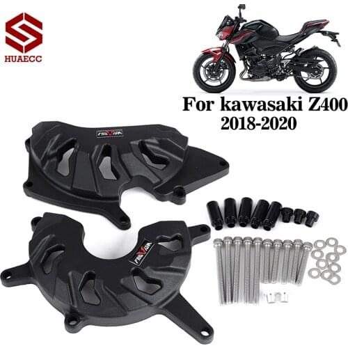 For Kawasaki Ninja 400 Z400 2018-2020 Motorcycle Engine Protective Cover Fairing Guard Sliders Crash Pad