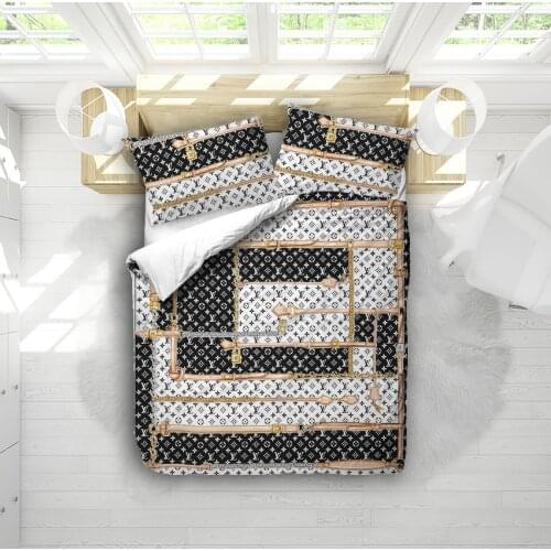 Double Bedding Set Quality Brand 4 Different Sizes 6-4 Pieces Pillowcase Bed Sheet Ornament Pillowcase 100% Cotton Satin