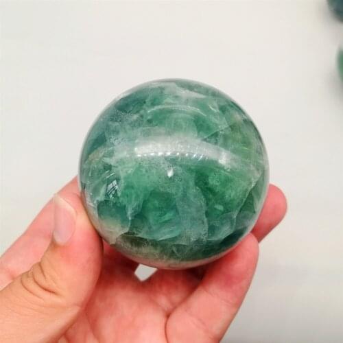 Fluorite quartz crystal spheres gemstones natural stones and minerals ball spiritual decor accessories reiki healing arredo casa