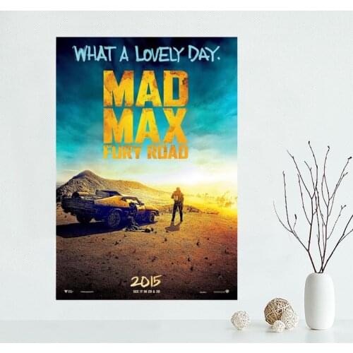 Custom canvas poster Mad Max canvas painting poster High Quality wall Art poster Fabric Cloth Print