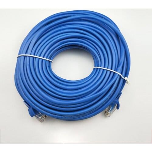 5/10/15/20/25/30/50 CAT5 100M RJ45 Ethernet Cables Connector Ethernet Internet Network Cable Cord Wire Line Blue Rj 45 Lan CAT5