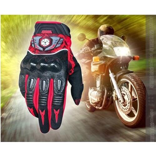 SCOYCO leather motorcycle gloves off-road Cycling gloves outdoorsports bike gloves