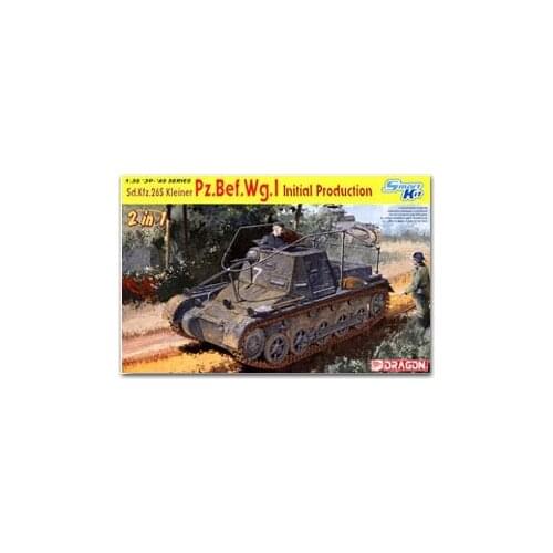 1/30 scale model Dragon 6597 Sd.Kfz.265 No. 1 light command chariot early production type