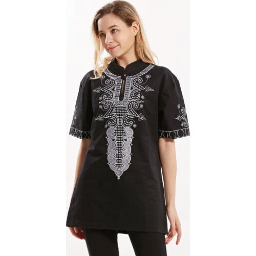 Unisex Dashiki muslim shirt Embroidered Tailored islamic clothing jelaba homme 2019 muslim wear
