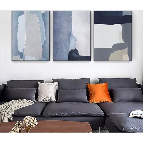 Bedroom Home Wall Art Decoration Can Be Customized Abstract Color Retro Irregular Pattern Poster Print Canvas Painting Picture