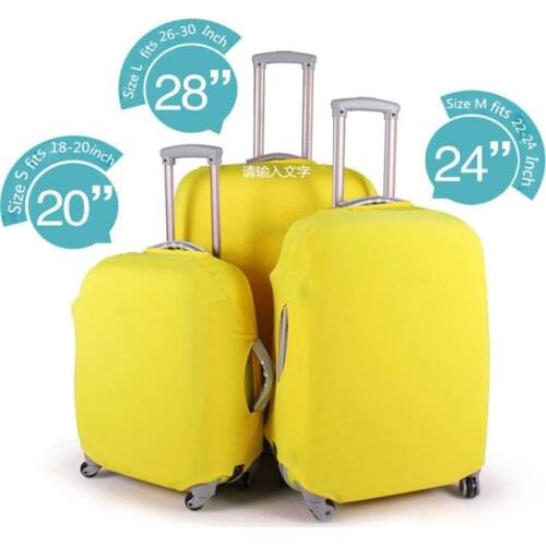 Newest Suitcase Protective Covers Apply To 18~30 Inch Case,Elastic Luggage Cover Stretch 4 Colors