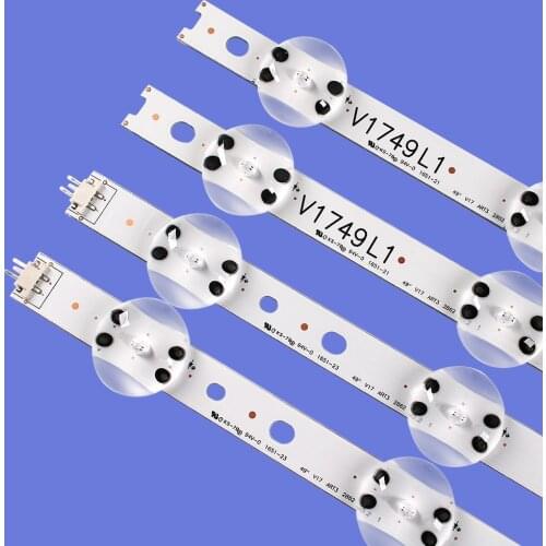 100% New LED Backlight Strip For LG 49" V17 ART3 TV JB3B1591A02499 49UV340C 49UJ6510 49UJ6565 6916L-2862A 6916L-2863A LC490DGG