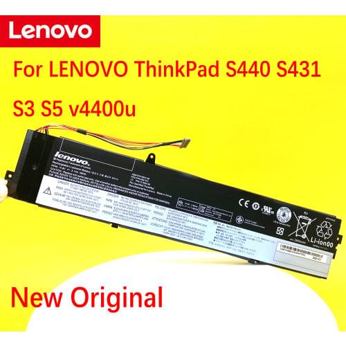 Original LENOVO ThinkPad S440 S431 S3 S5 v4400u series 45N1138 45N1140 45N1139 45N1141 121500158 3100MAH Laptop Battery