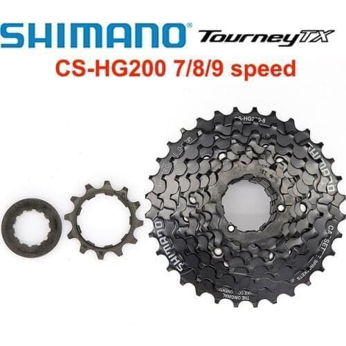 Shimano CS HG200 CS HG200 7S 8S 9S MTB mountain bike bicycle 8S flywheel 7 speed 8 speed 9 speed cassette 12-32T bicycle parts