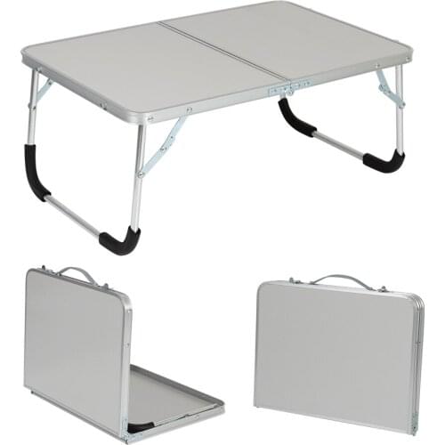 Foldable Desk Portable Outdoor Camping Picnic Foldable Table Computer Table Water Durable Proof lightweigh Laptop Desk Aluminium