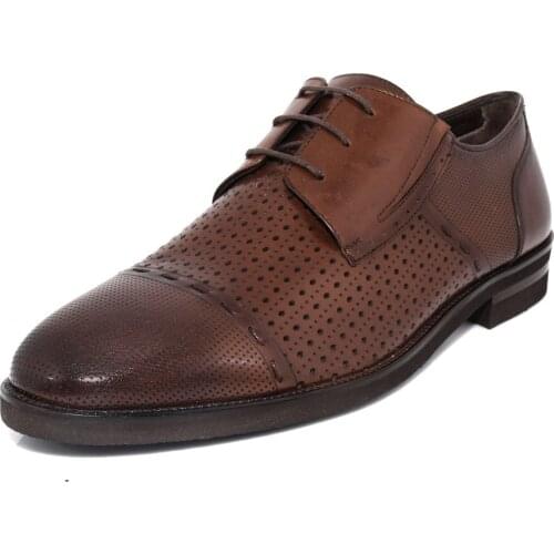 SHENBINs Handmade Ultra Light Oxford Shoes with Baby Buffalo Leather and Eye-catching Design