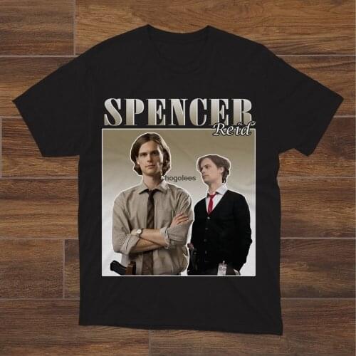 Spencer Reid Vintage 90s Tee Wednesday Tee Criminal Minds Fan Made Tee Matthew Gray Gubler Fan Tee