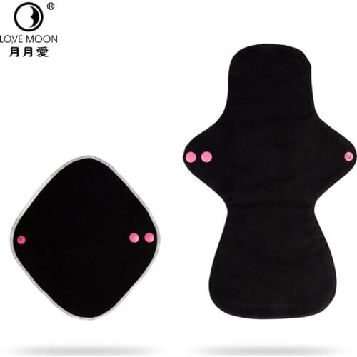 Female Menstrual Period Menstrual Pad 100% Cotton Material Menstrual Panty Gasket Soft Cool Breathable Cloth Sanitary Napkins