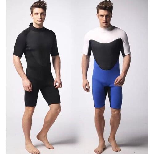 3mm outdoor sports chloroprene rubber black continuous diving suit surf clothes for warm swimsuit diving suit men