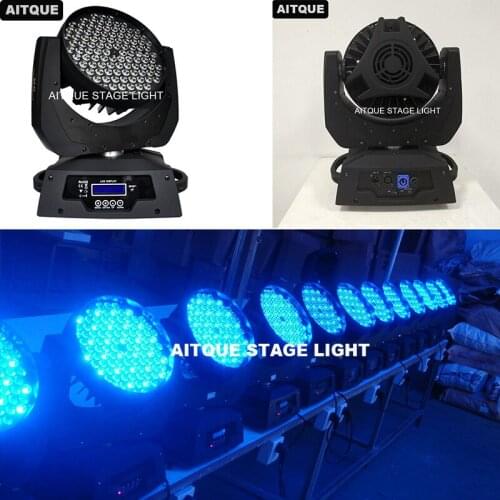 4pcs/lot Light disco music led wash moving 108 pcs led moving head rgbw wash light 108x3w moving head wash light