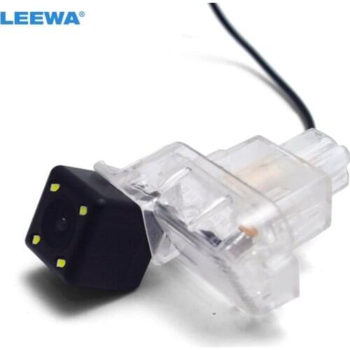 LEEWA Car Rear View Camera With LED For Mazda 3 Hatchback (Axela) Mazda 6 ATENZA Reversing Backup Camera #CJ5710
