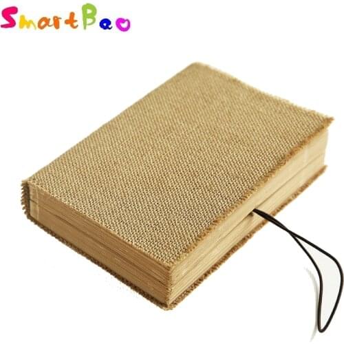A5 Vintage Notebook Linen Cloth Cover Journal Diary Notebook Travel Journal Sketchbook Best Gift for Friends-130 Sheet Pages