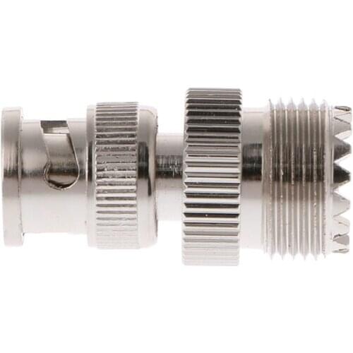 BNC Male Plug To UHF SO239 PL-259 Female Jack RF Coaxial Adapter Cable Connector HCCY