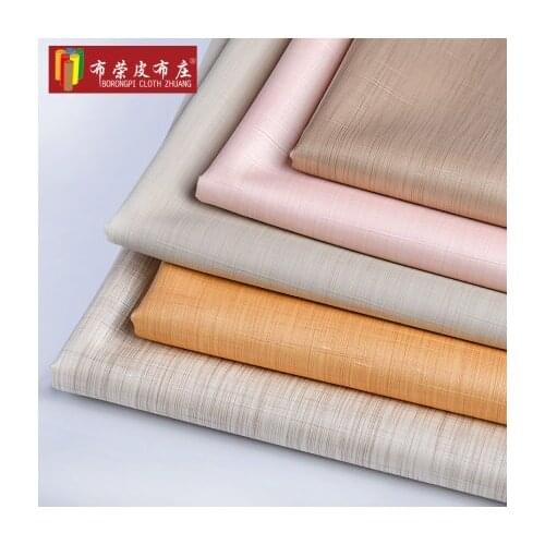 JD2203 artificial leather fabric leather fine vertical grain decorative soft pack TV wall living room European decoration 1m