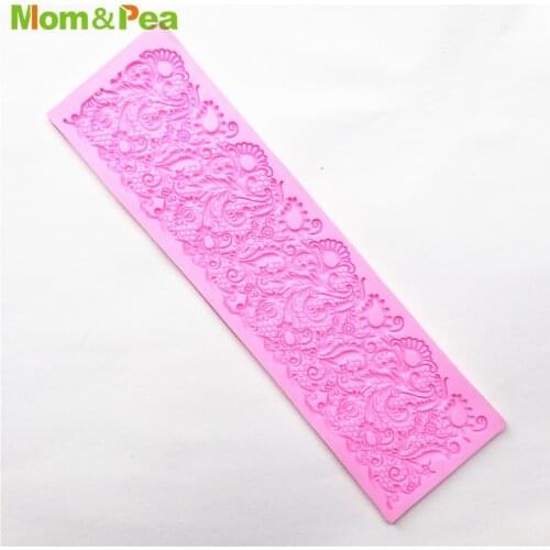 MPA0663 Lace Pad Silicone Mold Sugar Paste Fondant Cake Decoration 3D Mould